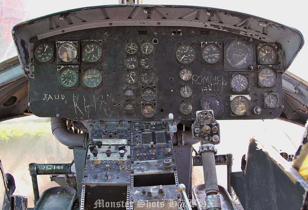 Huey cockpit